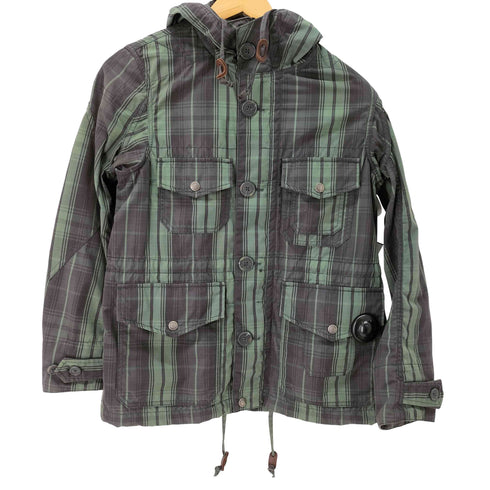 エフダブリューケーエンジニアードガーメンツ FWK engineered garments チェック柄 マウンテンパーカー メンズ JPN:1