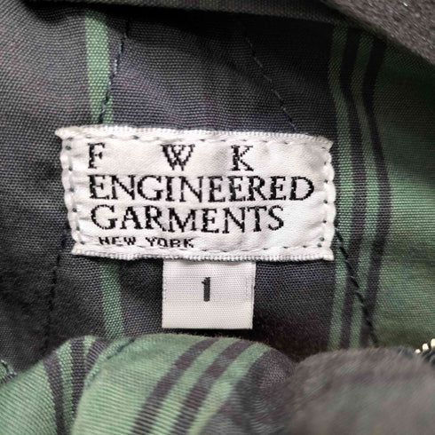 エフダブリューケーエンジニアードガーメンツ FWK engineered garments チェック柄 マウンテンパーカー メンズ JPN:1