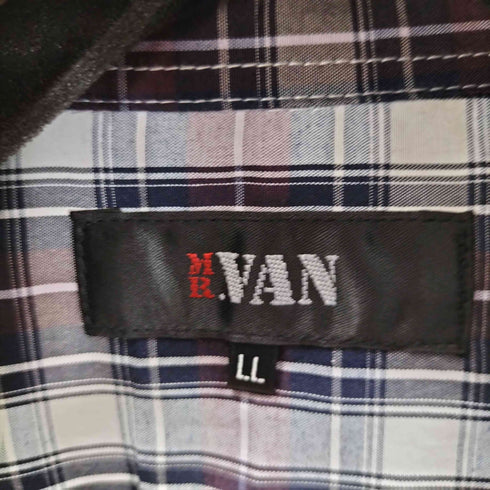 MR.VAN チェック シャツ メンズ LL