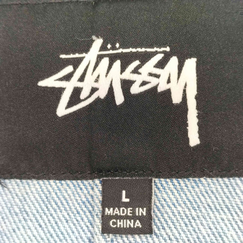 ステューシー Stussy denim active jacket zip parka メンズ import:L