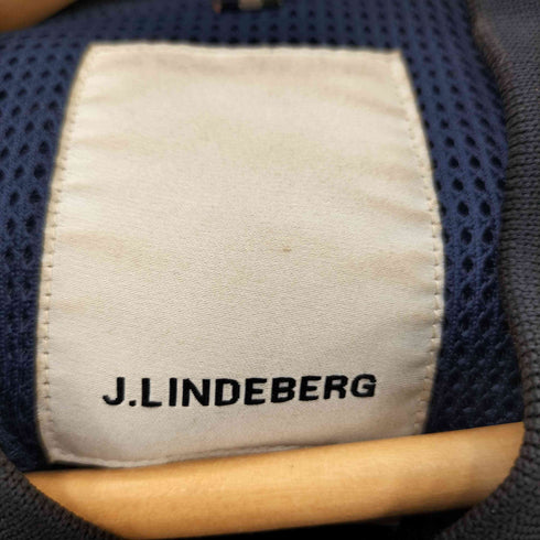 ジェイリンドバーグ J.LINDEBERG スリーブ切替 比翼ブルゾン メンズ L