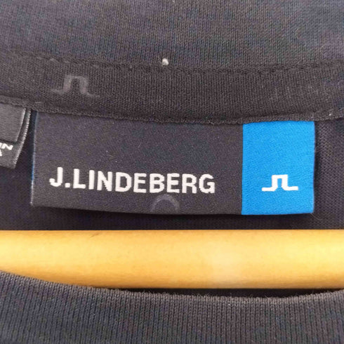 ジェイリンドバーグ J.LINDEBERG ロゴ刺繍 クルーネックTシャツ メンズ L