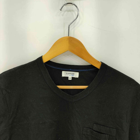 ランバンオンブルー LANVIN en Bleu Vネック クルーネックTシャツ メンズ 50