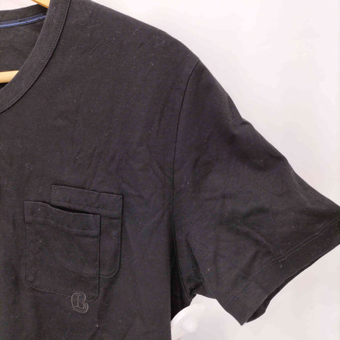 ランバンオンブルー LANVIN en Bleu Vネック クルーネックTシャツ メンズ 50