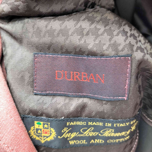 ダーバン DURBAN ロロピアーナ社製 トレンチコート メンズ LL