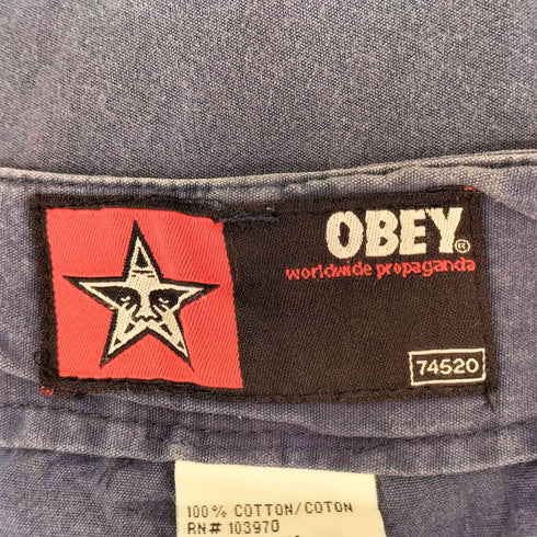 オベイ OBEY OBEY 5ポケット ショーツ メンズ 34