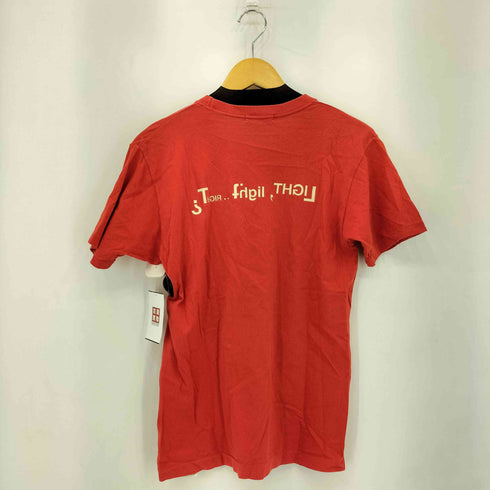 イッセイミヤケメン ISSEY MIYAKE MEN 98SS LIGHT light... RIGHT? Logo Cotton T-Shirt メンズ FREE