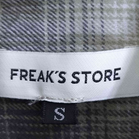 フリークスストア FREAKS STORE 23AW シャドーチェック オンブレ L/S シャツ メンズ JPN:S