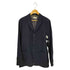 ドリスヴァンノッテン DRIES VAN NOTEN レザーエルボーパッチ ウールテーラードジャケット メンズ 48