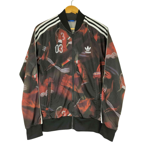 アディダス adidas 総柄 トラックトップ メンズ JPN:L