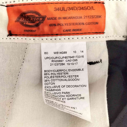 ディッキーズ Dickies ワイド カーゴパンツ メンズ 34