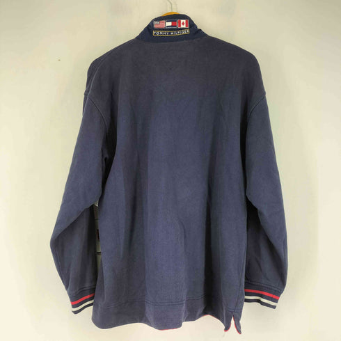 トミーヒルフィガー TOMMY HILFIGER USA ATHLETICS ワッペン刺繍 スウェット メンズ import:M