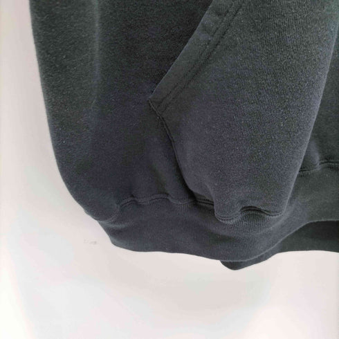 ラッセルアスレチック RUSSELL ATHLETIC 90s メキシコ製 ブラック ブランク プルオーバー パーカー メンズ import:XL