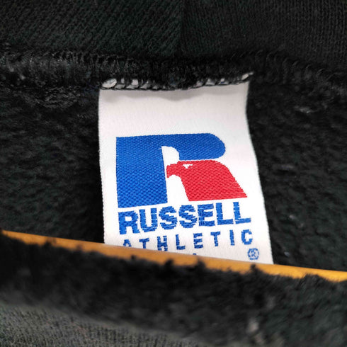 ラッセルアスレチック RUSSELL ATHLETIC 90s メキシコ製 ブラック ブランク プルオーバー パーカー メンズ import:XL