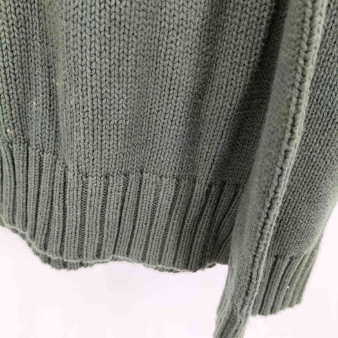 ジェイクルー J.CREW Vネック コットンクルーネックニット メンズ L