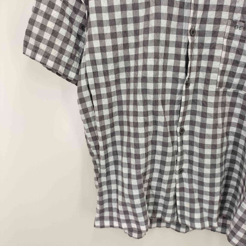 ジェラートピケオム Gelato Pique Homme Homme オーガニックコットンギンガムチェックシャツ メンズ JPN:L