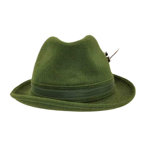 ボルサリーノ Borsalino ソフト 中折れ フェザー ウール ハット メンズ