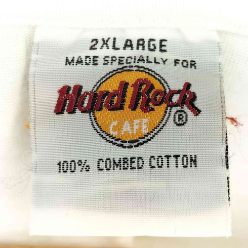 ハードロックカフェ Hard Rock Cafe バックプリント S/S Tシャツ メンズ 2XL
