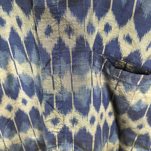 THIndra Hadi 総柄 L/S シャイニー シャツ メンズ import:L