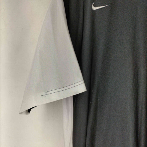 ナイキ NIKE 00S スウッシュ刺繍 ツートーン S/S Tシャツ メンズ JPN:XL
