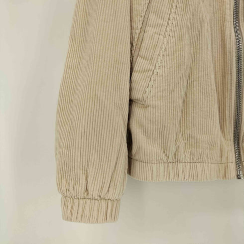 ザラ ZARA コーデュロイ ジップアップ ブルゾン ジャケット メンズ import:M