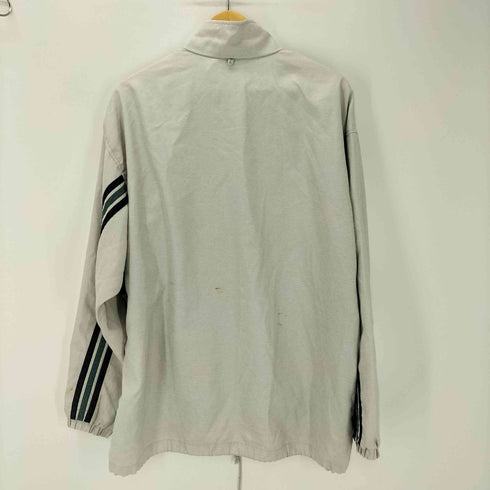 アディダス adidas 90S デサント製 パフォーマンスロゴ ワッペン 骸骨ストライプ トラック ジャケット メンズ L~O
