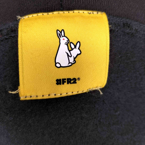 エフアールツー FR2 RABBIT LOGO ZIP‐UP HOODIE ラビットロゴ ジップアップ フーディ メンズ JPN:XL