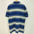 トミーヒルフィガー TOMMY HILFIGER 90s マルチボーダー ポロシャツ メンズ import:XL