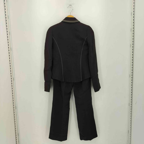 マックスマーラ MAX MARA デザインテーラードジャケット センタープレス スラックスパンツ セットアップ レディース 42