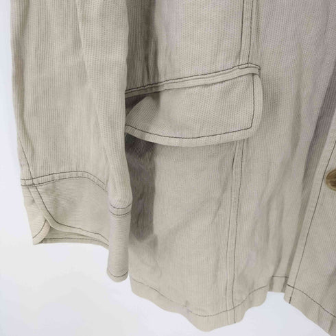 ジョセフアボード JOSEPH ABBOUD リネン コットン ツイル 5B シャツ ジャケット メンズ import:L