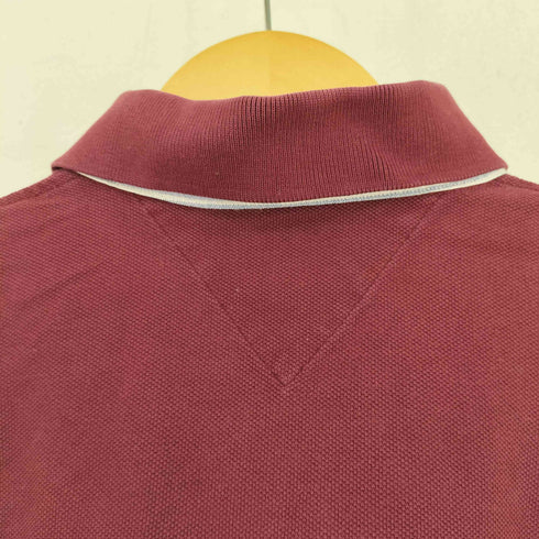 トミーヒルフィガー TOMMY HILFIGER タイ製 ロゴ刺繍 半袖ポロシャツ メンズ import:XL