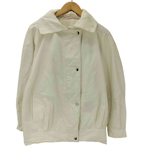 BRAEFAIR 90S 香港製 ワーク コットン ポリ コーチ ジャケット レディース 12