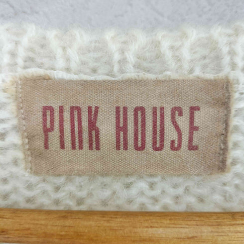 ピンクハウス PINK HOUSE 80S モヘア混 アーガイル柄 ニット レディース