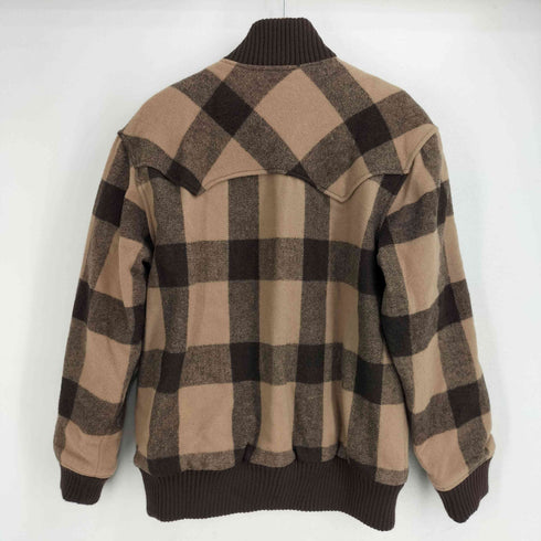 ウールリッチ WOOLRICH ウールチェックジャケット メンズ import:M