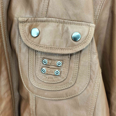 PIG ピッグ レザー ブルゾン ジャケット メンズ 3L