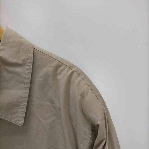 カルバンクライン CALVIN KLEIN 90S OLD コットン バルマカーン ステンカラー コート 比翼 メンズ import:L
