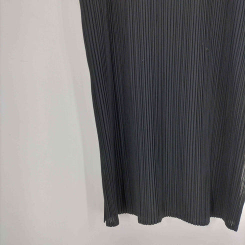 プリーツプリーズイッセイミヤケ PLEATS PLEASE ISSEY MIYAKE 00S 00AW ボトルネック プリーツ カットソー レディース JPN:3