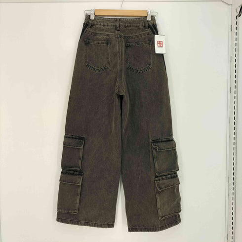 Basement FG 3ライン デニム カーゴパンツ レディース