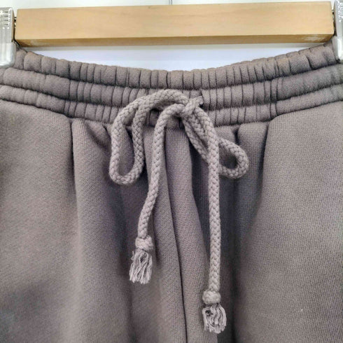 Basement FG ライン エンブレムロゴ ダメージ スウェット ショーツ メンズ 68A