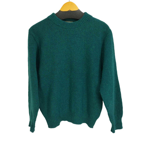 エルエルビーン L.L.Bean 80s MADE IN USA クルーネックウールニット メンズ import:L