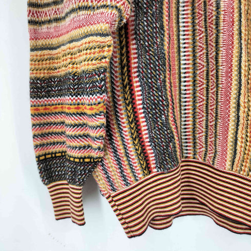 ケンゾーゴルフ KENZO GOLF マルチストライプ ニット メンズ 5