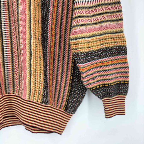 ケンゾーゴルフ KENZO GOLF マルチストライプ ニット メンズ 5