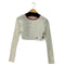 アレキサンダーワン Alexander Wang ロンT BABY TEE クロップド レディース import:S