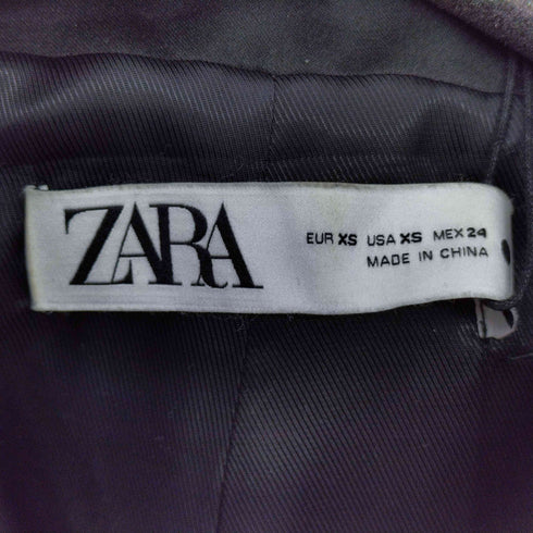 ザラ ZARA ベロア ベスト レディース import:XS