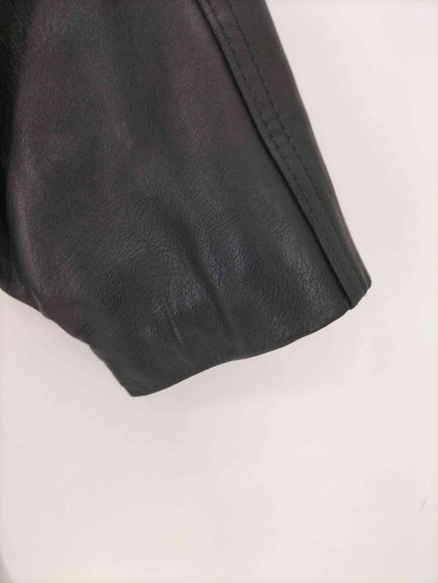 KAB BU CLOTHING レザーハーフコート レディース