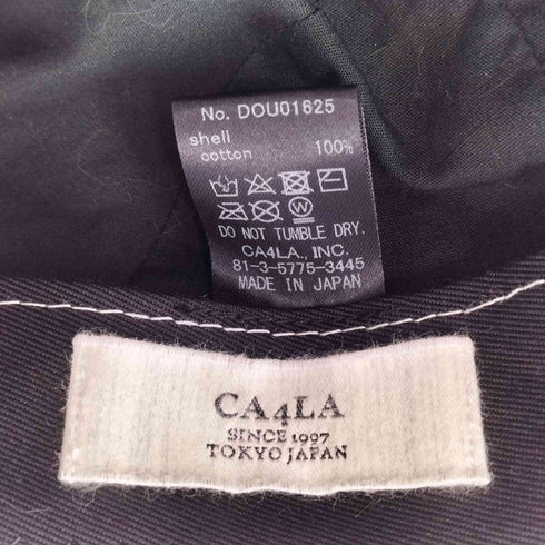 カシラ CA4LA アシンメトリー ストライプキャップ レディース