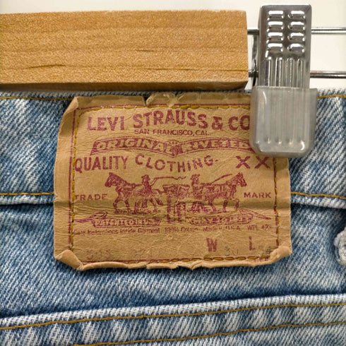 リーバイス Levis 90S USA製 ボタン裏525刻印 505 ストレート デニム パンツ 90年製 メンズ W30L34