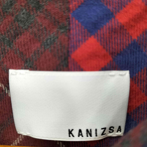カニッツァ KANIZSA クレイジーパターンチェックシャツ レディース