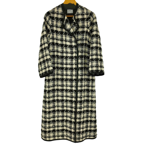 イエナラブークル IENA LA BOUCLE チェック ツイード コート レディース DE:38