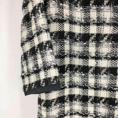 イエナラブークル IENA LA BOUCLE チェック ツイード コート レディース DE:38